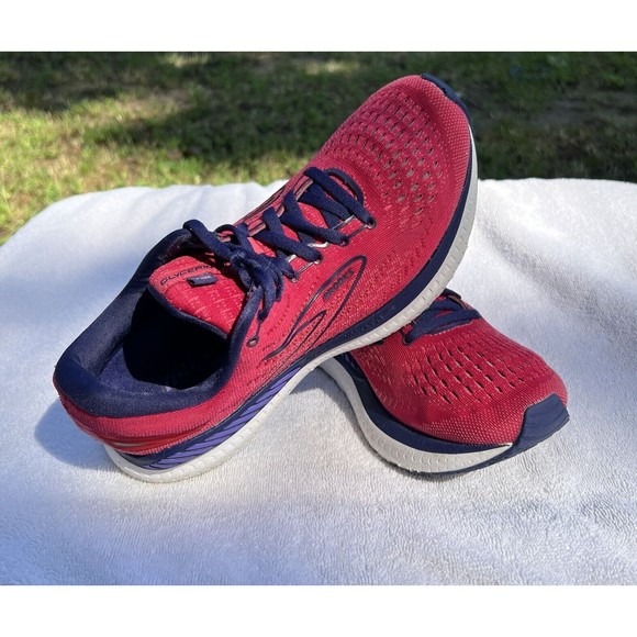 Brooks Glycerin GTS 19 Running Shoes Womens 8.5 Pink Comfort Cushion 1203441B623 - Picture 3 of 14